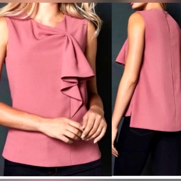 Ted Baker Kelliss Sculpted Bow Sleeveless Top - Picture 1 of 9